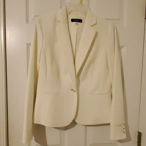 NINE WEST Off-white Blazer